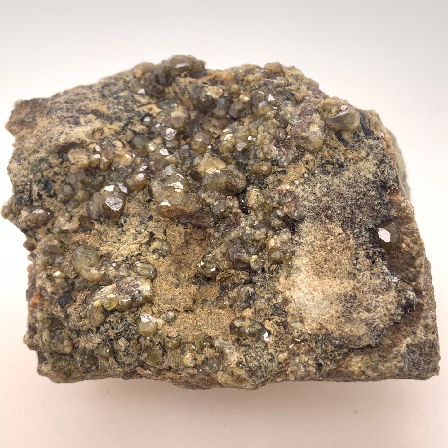 Andradite var. Topazolite Garnet - Vera  Cruz, Mexico