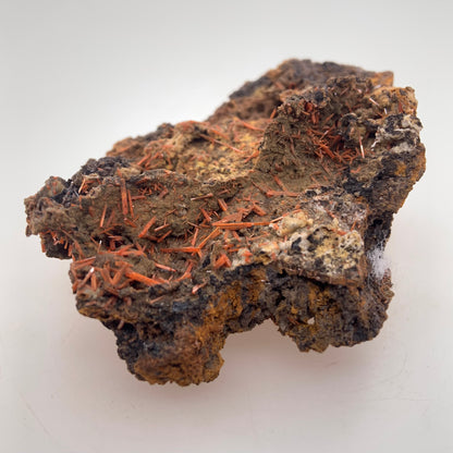 Crocoite - Red Lead Mine, Tasmania, Australia