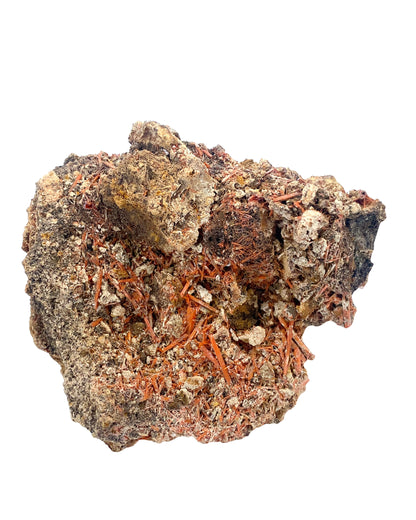 Crocoite - Red Lead Mine, Tasmania, Australia