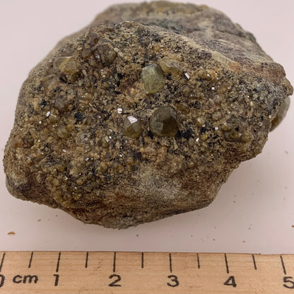 Andradite var. Topazolite Garnet - Vera  Cruz, Mexico