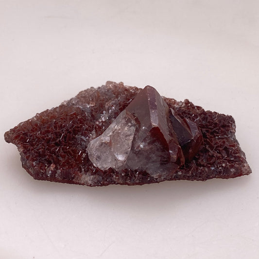 Red Calcite - St Eulalia, Mexico