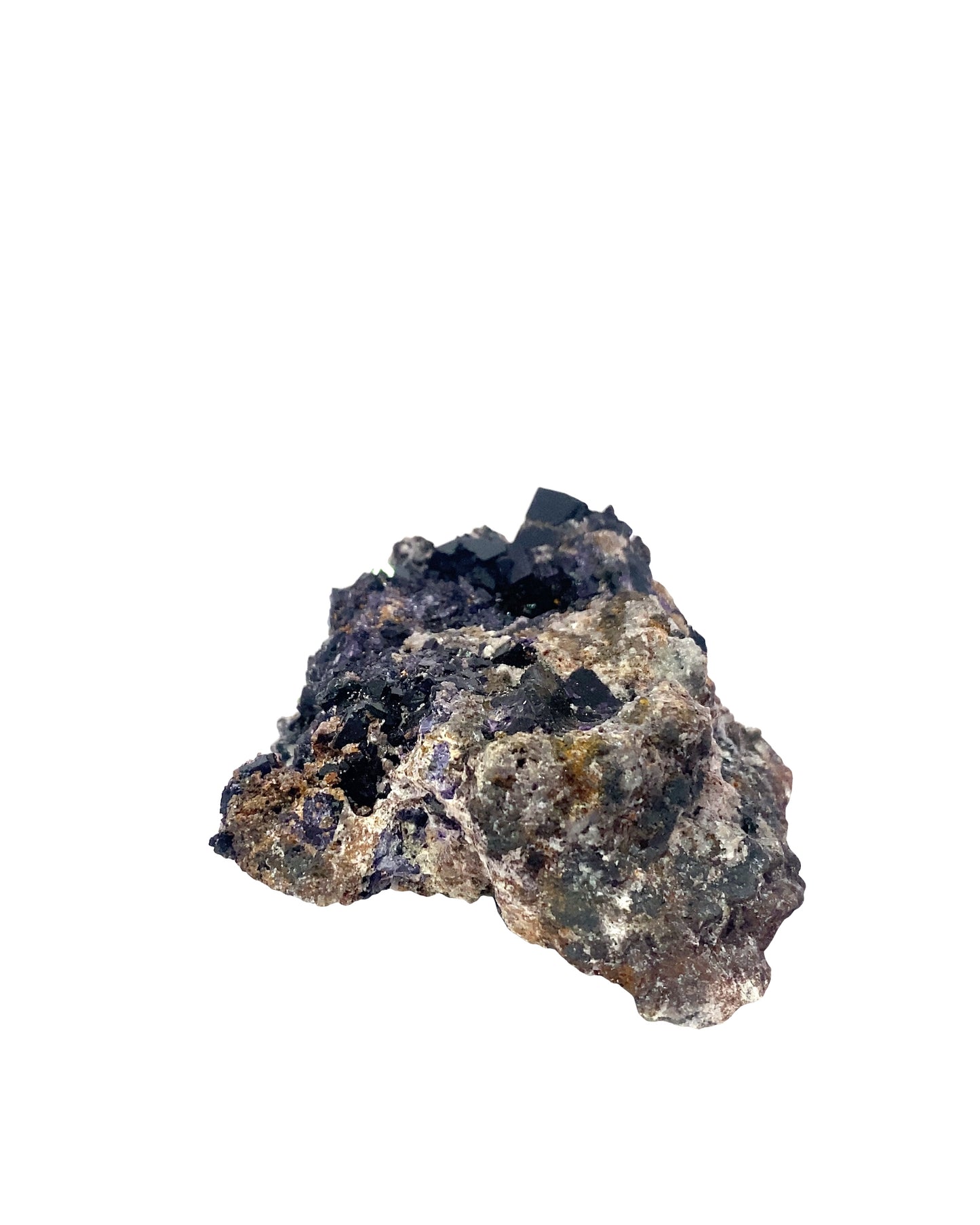 Dark Purple Fluorite - Ojuela Mine, Mapimi, Durango, Mexico