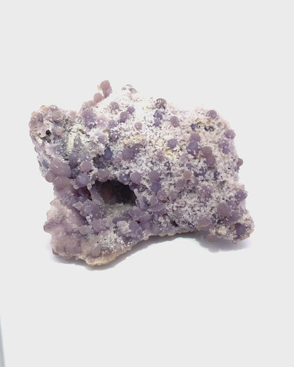 Quartz Var. Grape Amethyst or Grape Agate, Mamuju Beach, West Sulawesi, Indonesia