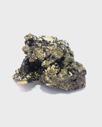 Melanite Garnet w/ Epidote from Vera Cruz, Mexico